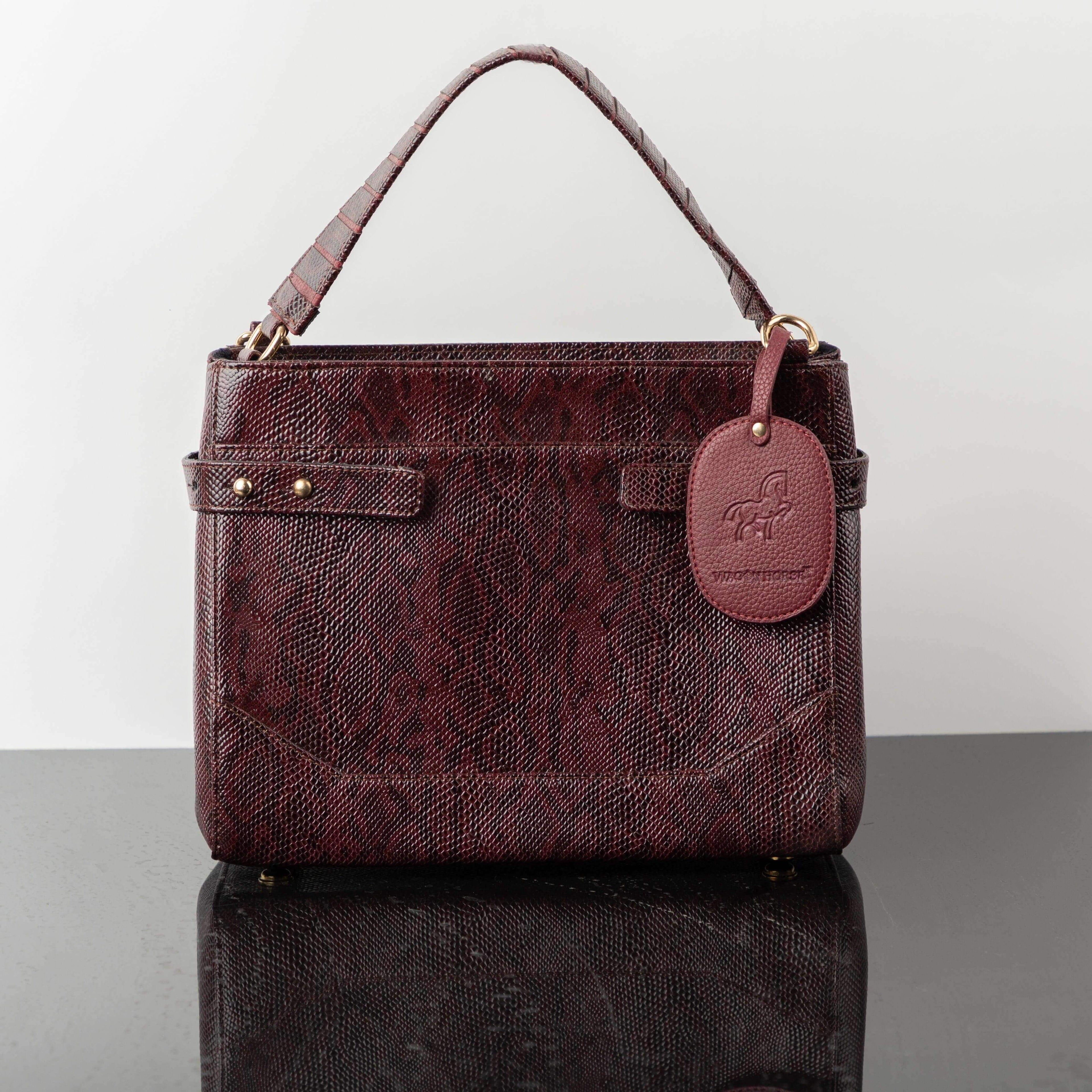 Medusa Croco Bag - Wagon Horse
