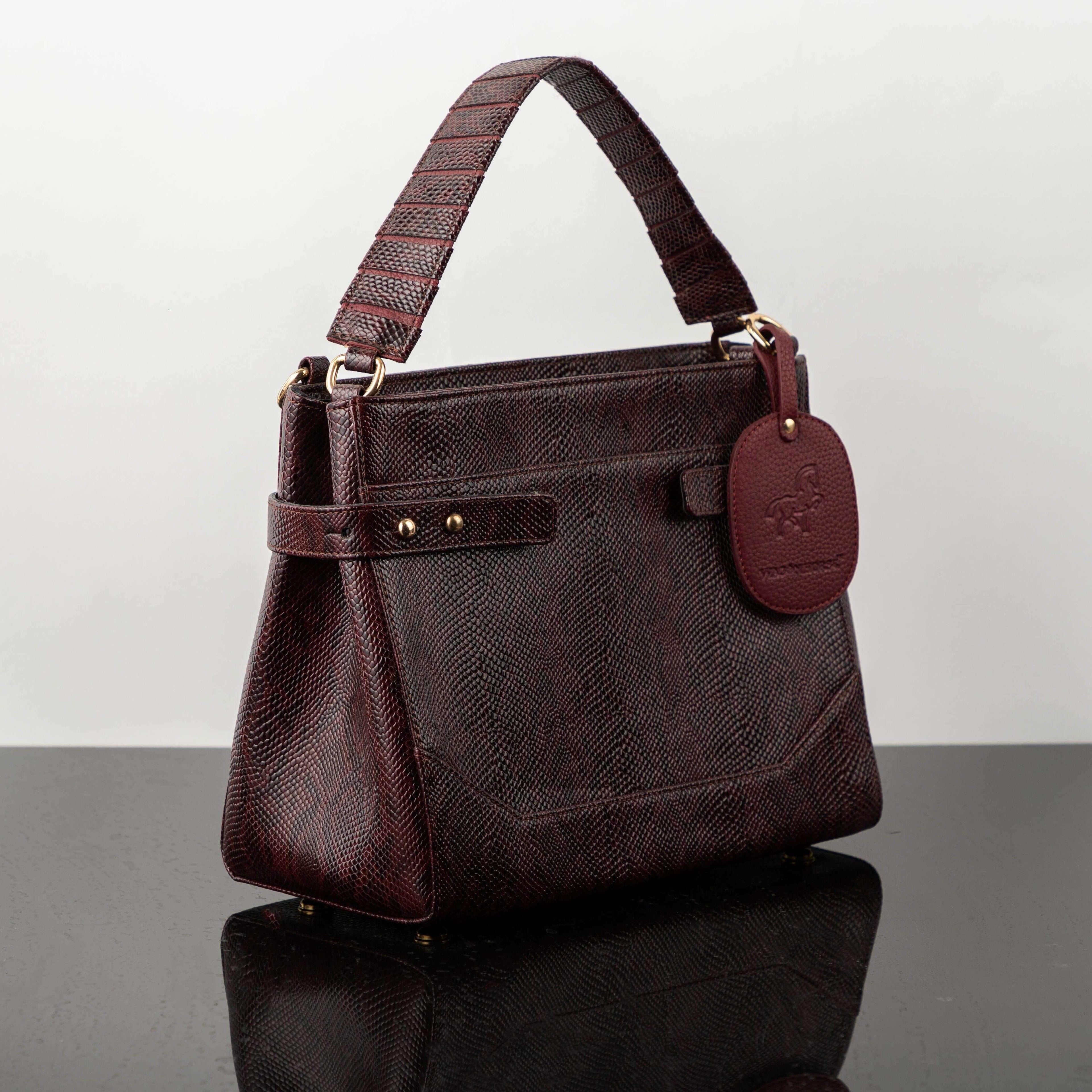 Medusa Croco Bag - Wagon Horse